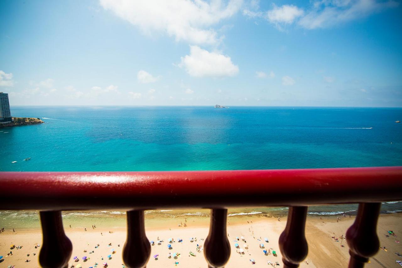 Las Damas Premium 23F Beach Front - Pool & Parking 베니돔 외부 사진