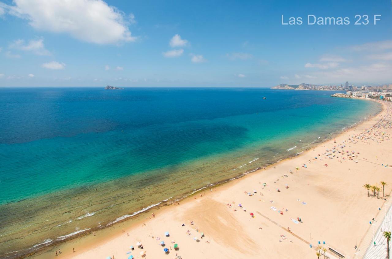 Las Damas Premium 23F Beach Front - Pool & Parking 베니돔 외부 사진