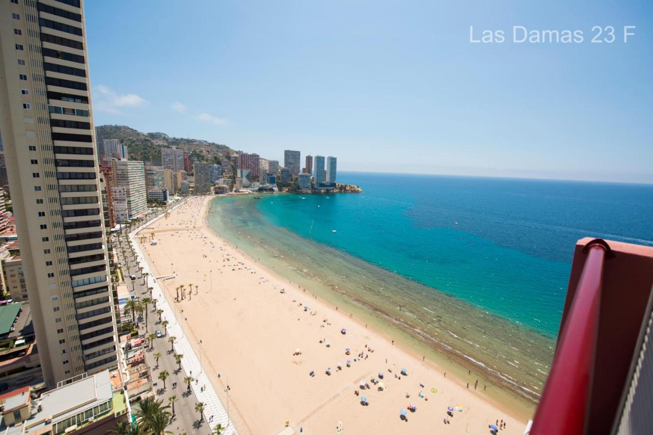 Las Damas Premium 23F Beach Front - Pool & Parking 베니돔 외부 사진