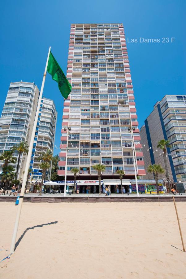 Las Damas Premium 23F Beach Front - Pool & Parking 베니돔 외부 사진