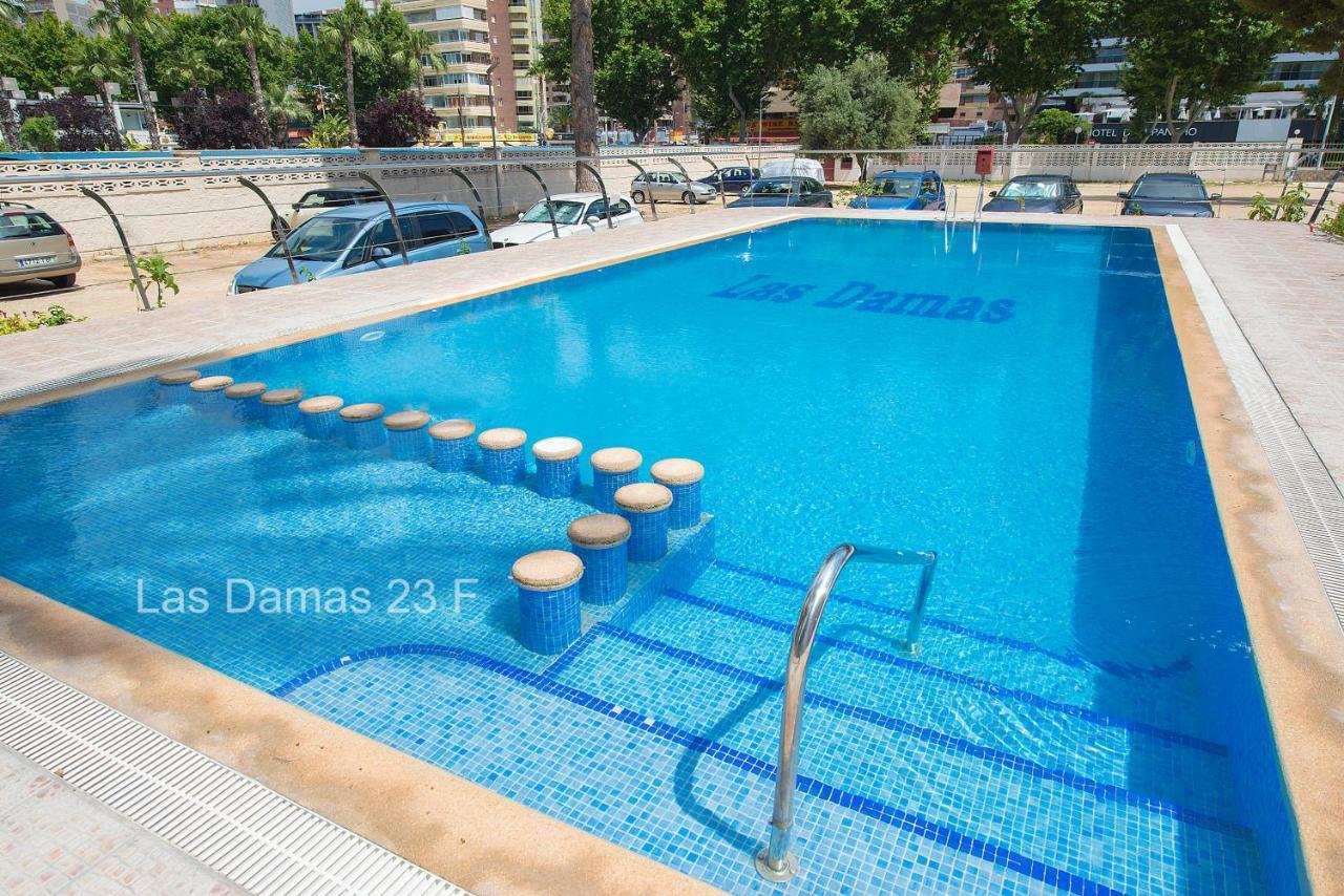Las Damas Premium 23F Beach Front - Pool & Parking 베니돔 외부 사진